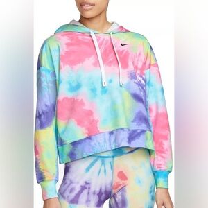 NIKE | Women French Terry Tie Dye Training Hoodie.